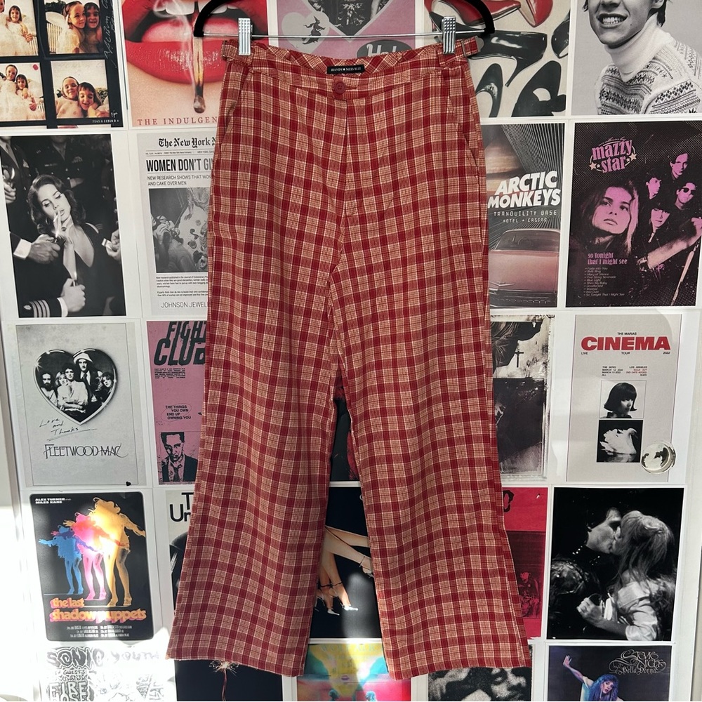 brandy melville plaid pants